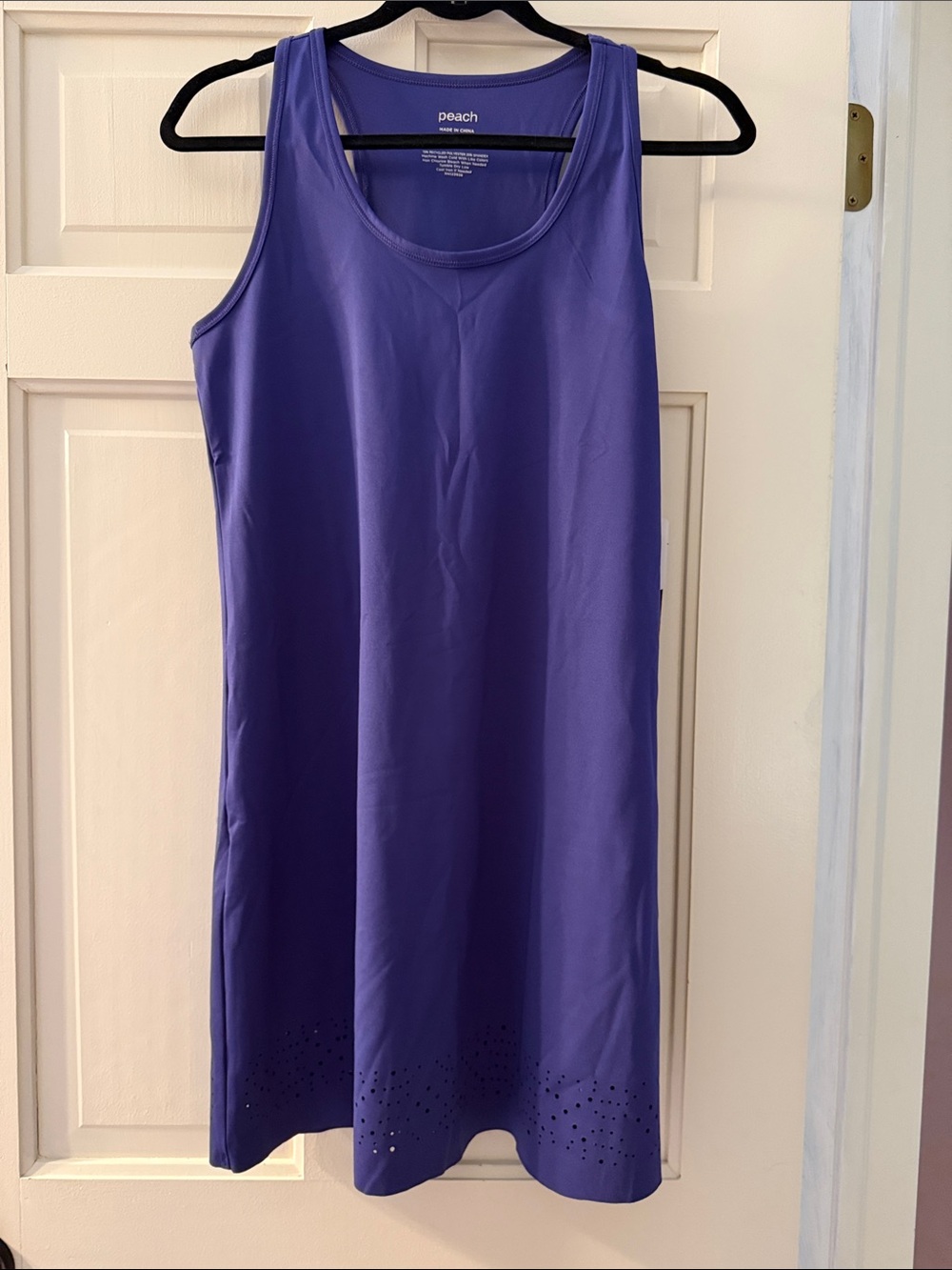 Peach Purple Sleeveless everyday dress